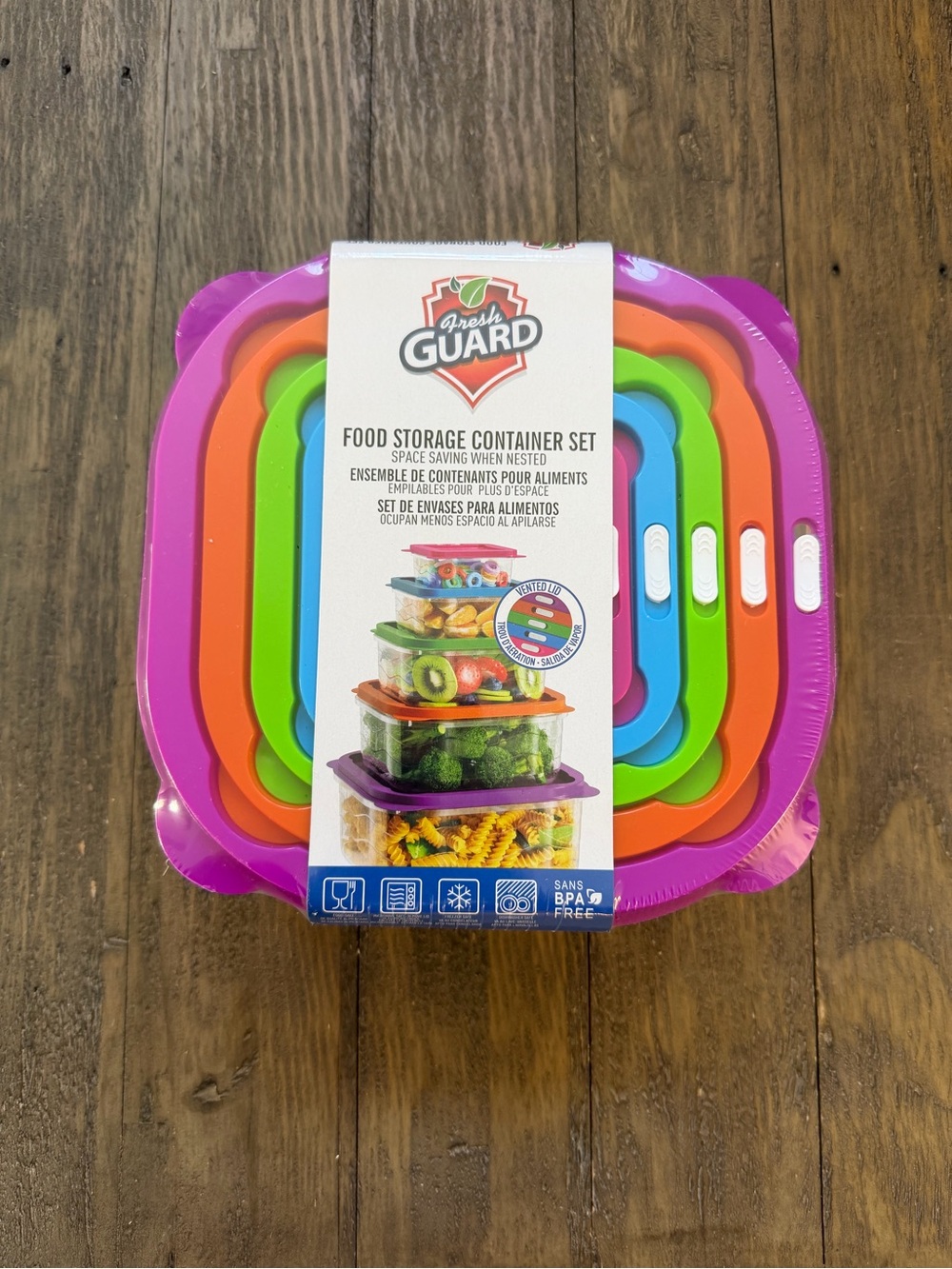 Fresh Guard 10pc food storage container set